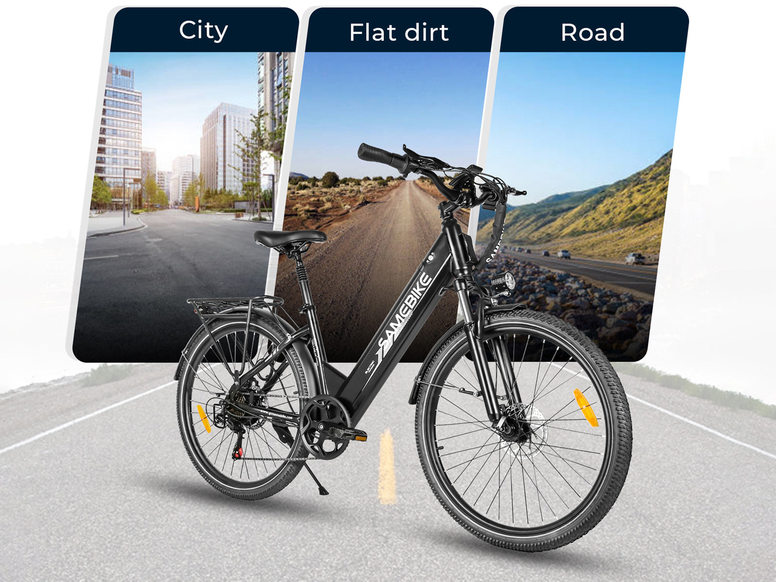 RS-A01 Pro-T Bicicletta Elettrica Urbana