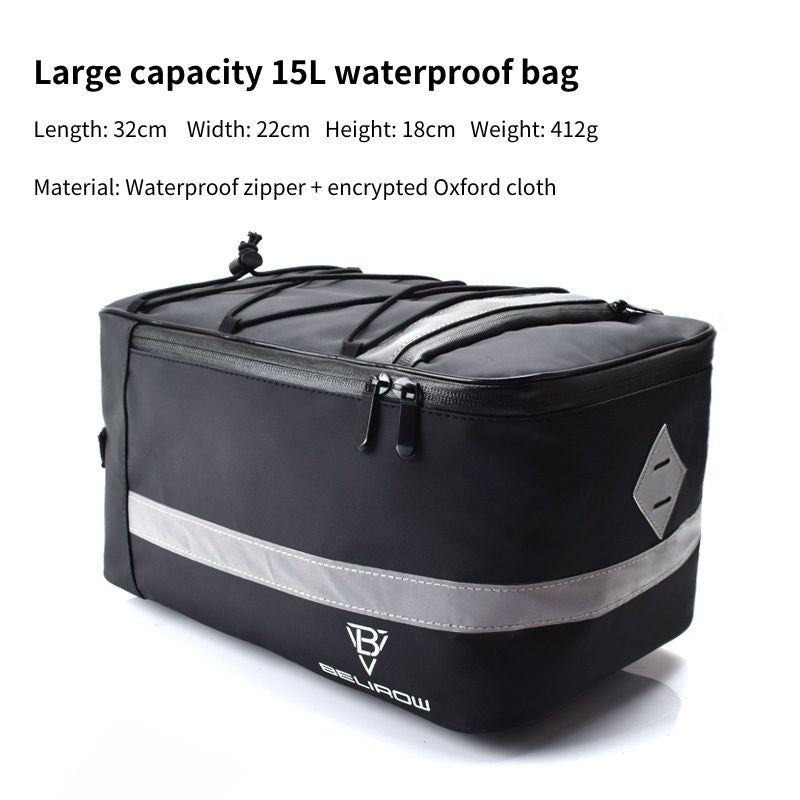 Morbida borsa posteriore per sedile