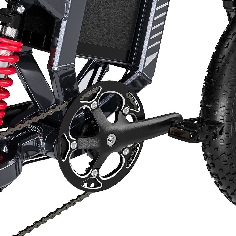 Shengmilo S900 Elektrisk Sykkel med 1500W Effekt og 60V 30Ah Langvarig Batteri