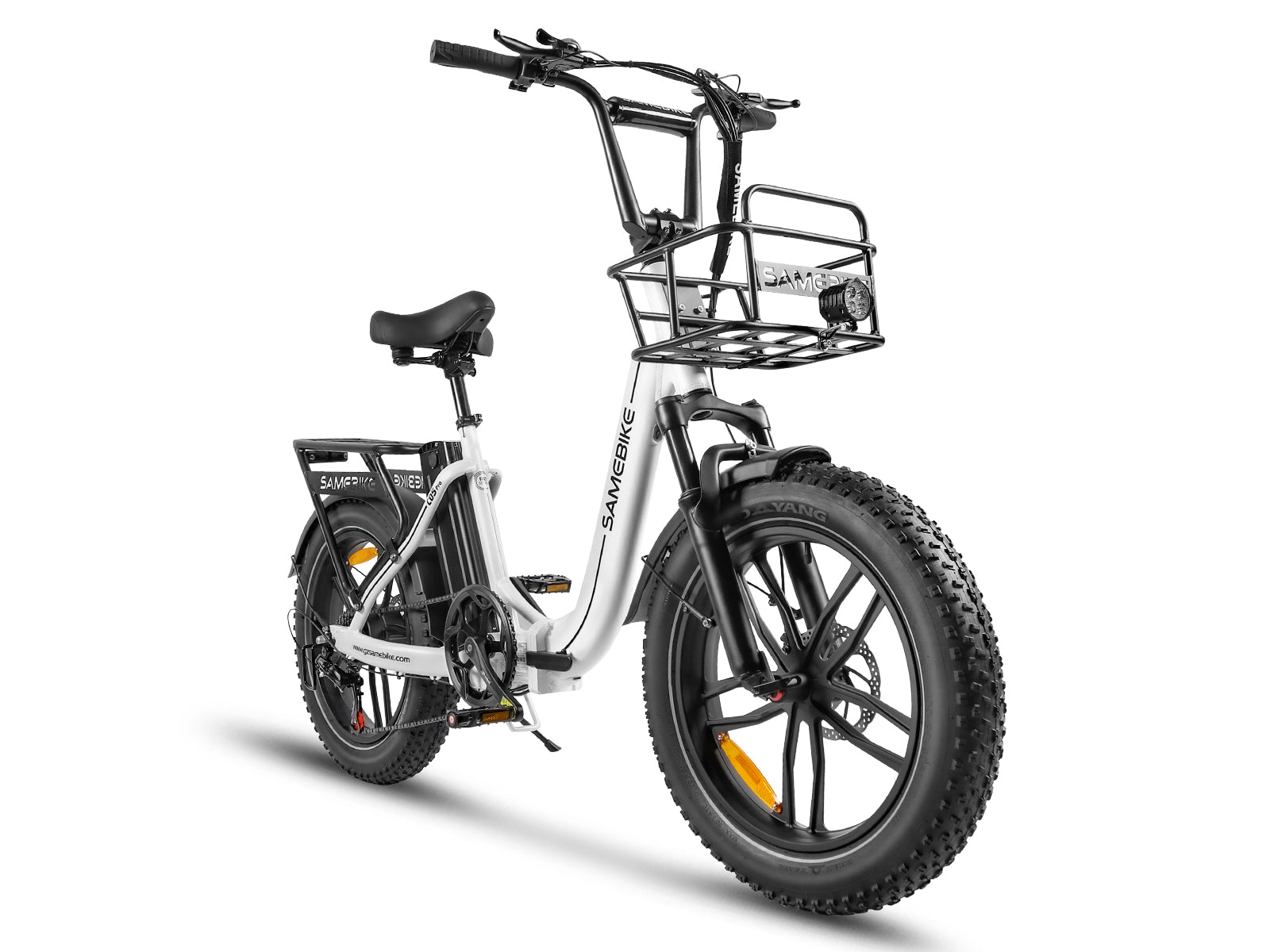 C05 Pro Steggenom Hopfällbar Tjock Däck Ebike