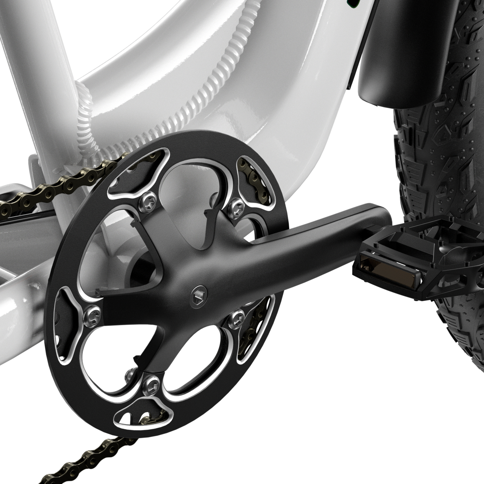 Shengmilo MX06 Steg igenom elcykel 48V 17.5AH SAMSUNG batteri 90KM räckvidd