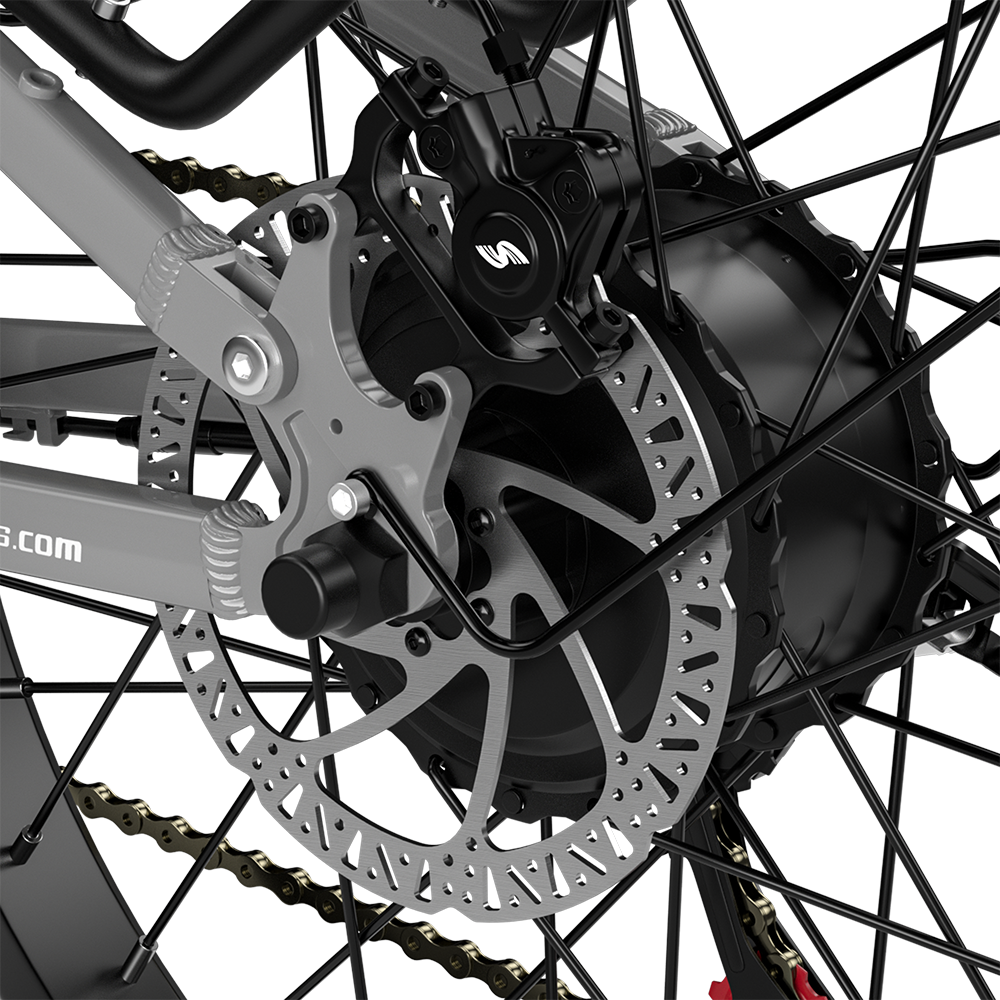 Shengmilo S600 2000W dubbele motor elektrische fiets