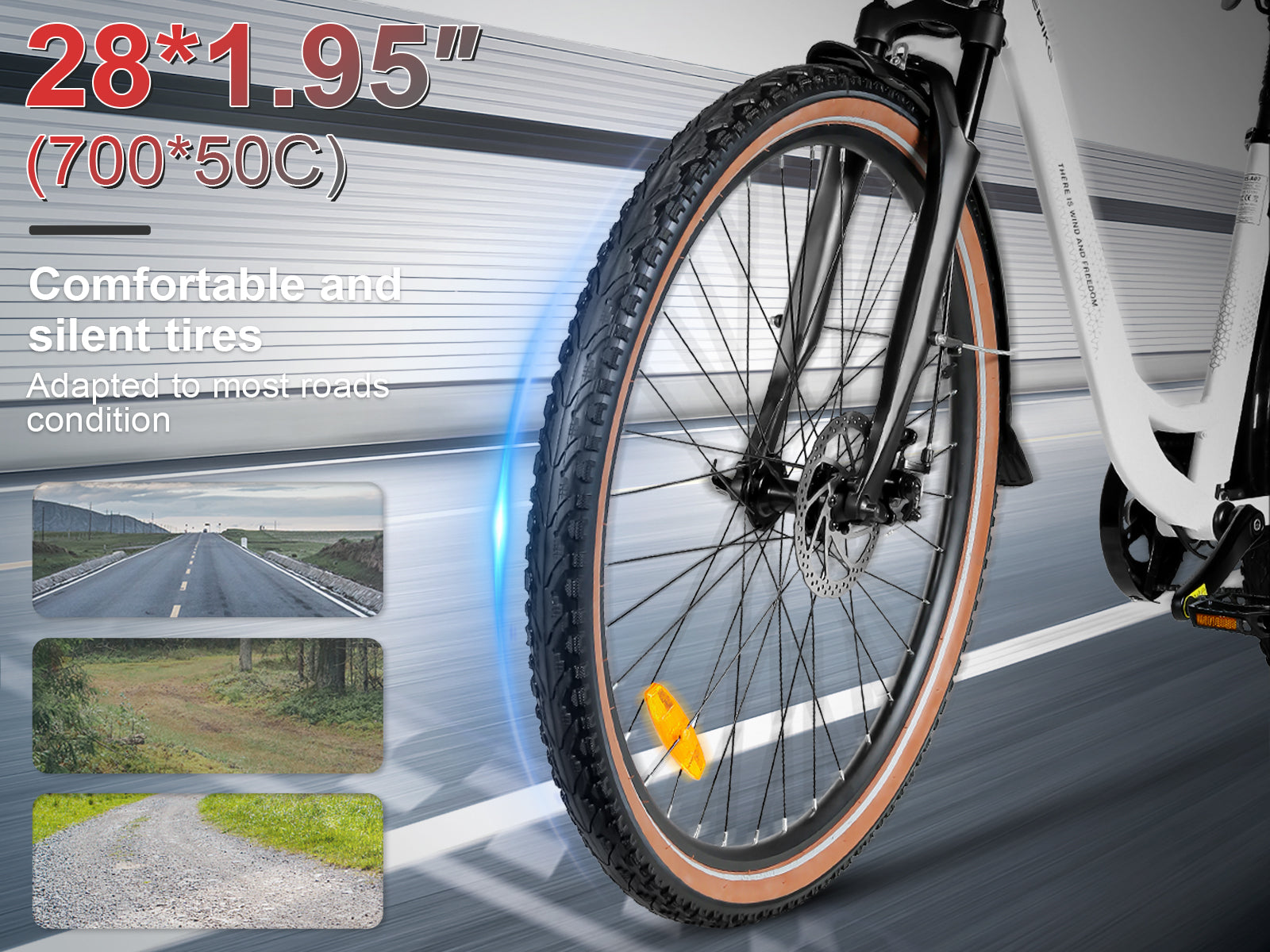 RS-A07 Vélo électrique de loisirs urbain puissant