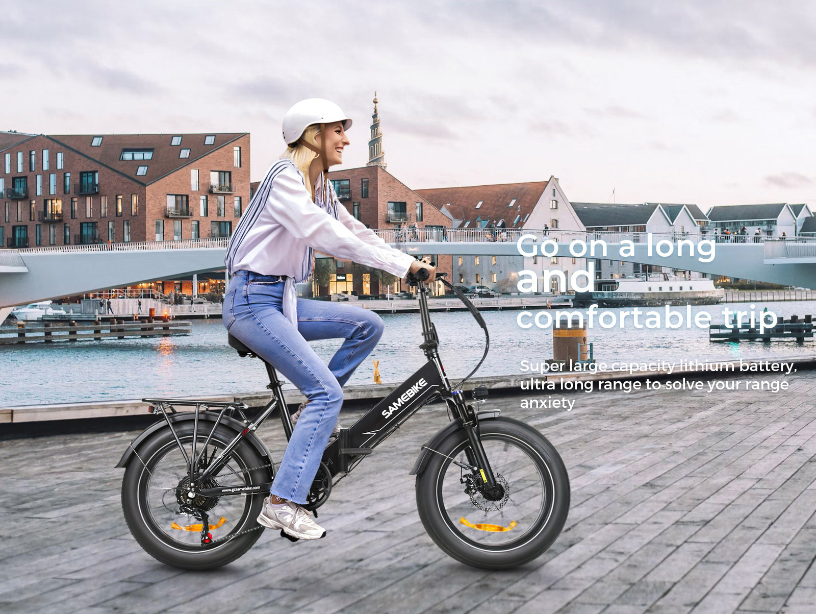 LOTDM200-II Opvouwbare Elektrische Fiets met Lage Instap