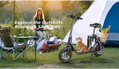 SM-C01 Opvouwbare Elektrische Scooter Met Zitje