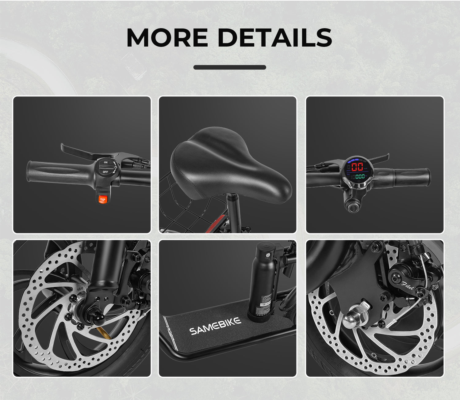 SM-C01 Opvouwbare Elektrische Scooter Met Zitje