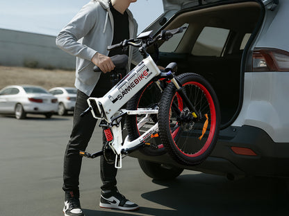 LO26 Plus Składany Ebike z Grubymi Oponami