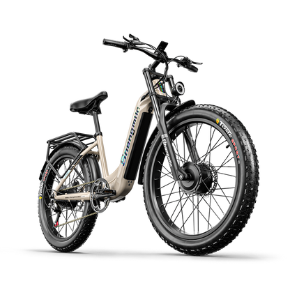 Shengmilo S700 1000W*2 Dobbeltmotor Elektrisk Sykkel 17.5Ah Samsung Batteri