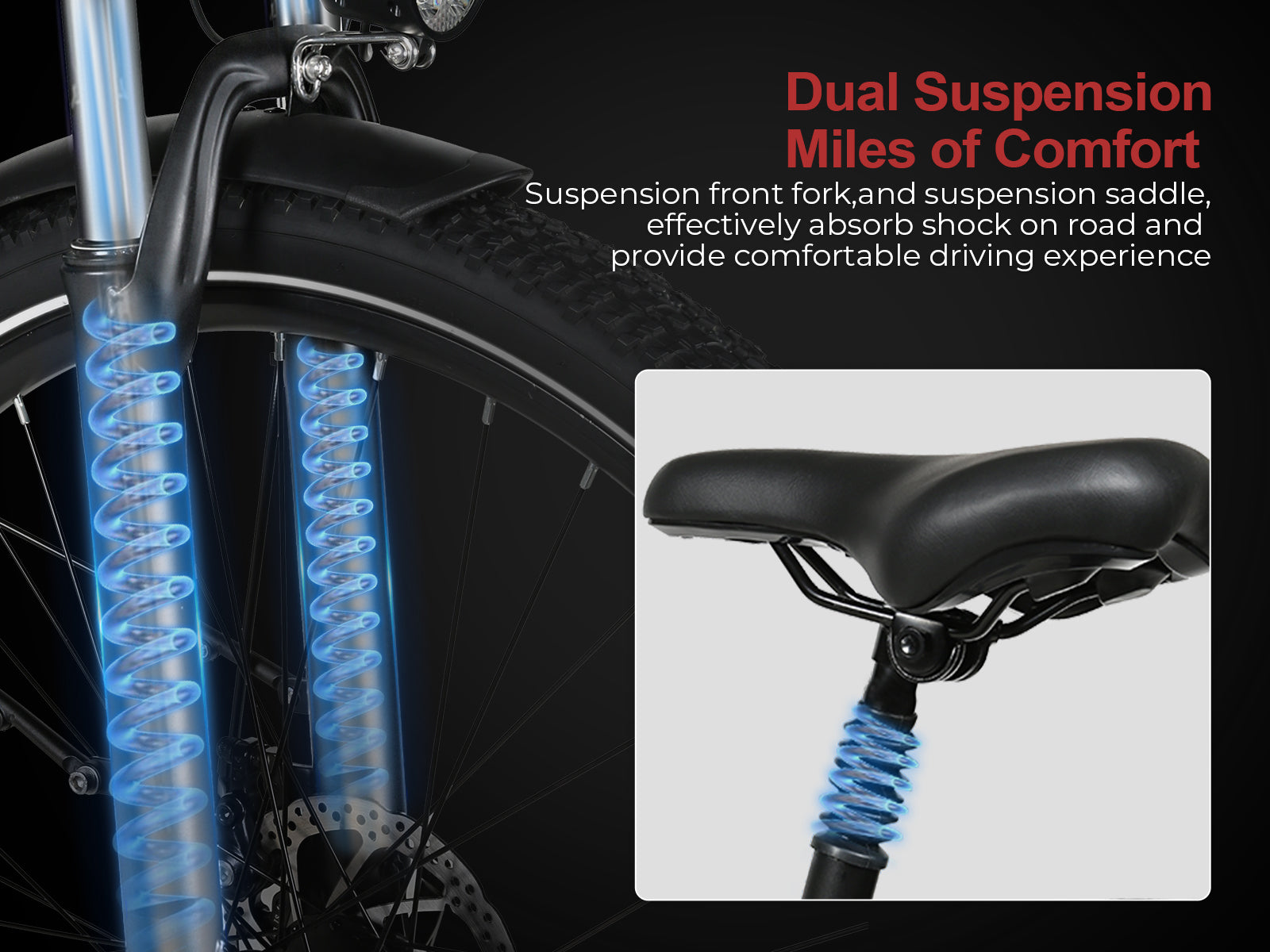 Vélo électrique urbain RS-A01 Pro-T