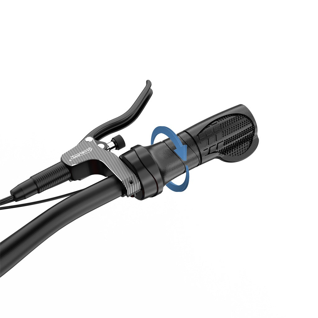 Acelerador de meia-volta