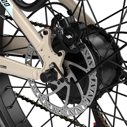 Shengmilo S700 1000W*2 Dobbeltmotor Elektrisk Sykkel 17.5Ah Samsung Batteri