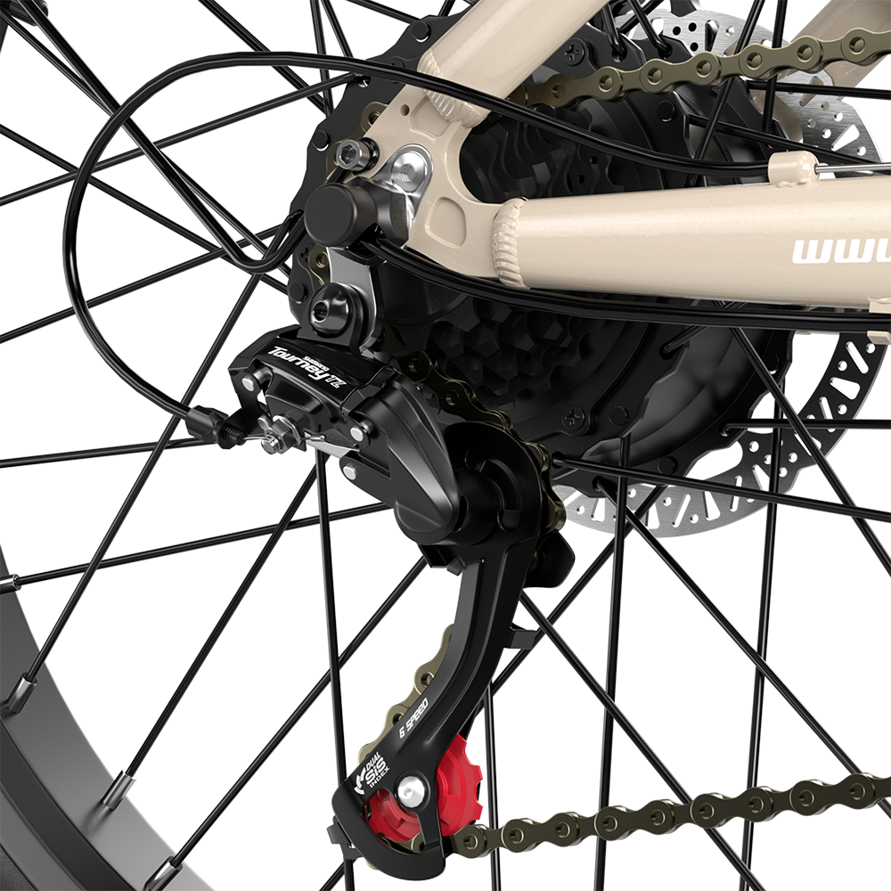 Shengmilo S700 1000W*2 Dobbeltmotor Elektrisk Sykkel 17.5Ah Samsung Batteri