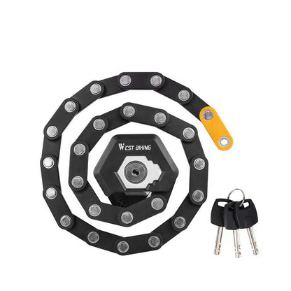 Sähköpyörän varkaudenestolukko taitettava ketjulukko varkaudenesto kannettava hydraulisaksia vastaan