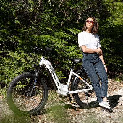 Shengmilo MX06 Steg igenom elcykel 48V 17.5AH SAMSUNG batteri 90KM räckvidd