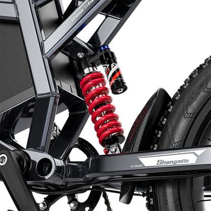 Shengmilo S900 Elektrisk Sykkel med 1500W Effekt og 60V 30Ah Langvarig Batteri