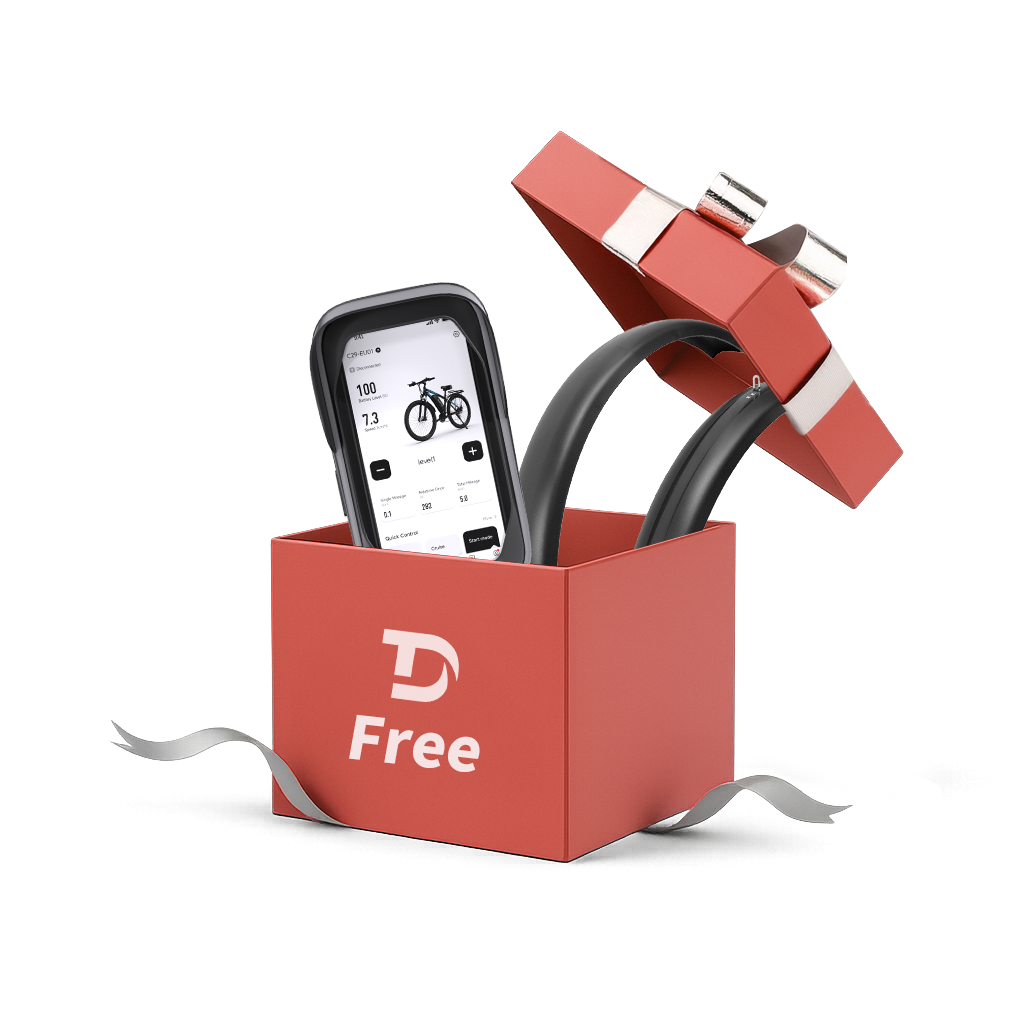 Pacchetto ciclismo (Regali gratuiti con l'acquisto di E-bike, include parafanghi e borsa porta cellulare)