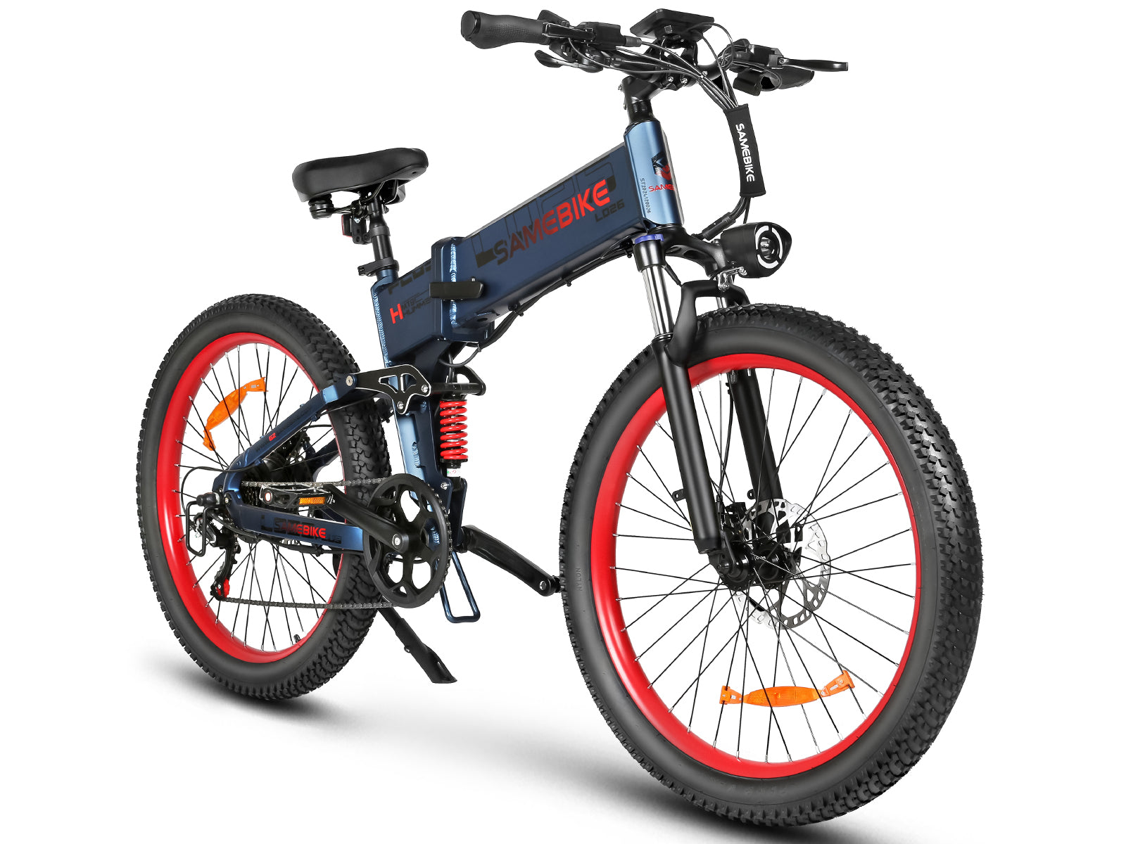 LO26 Plus Składany Ebike z Grubymi Oponami