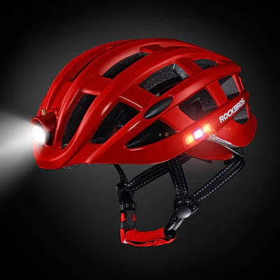 Alarma de luz de advertencia para casco de bicicleta