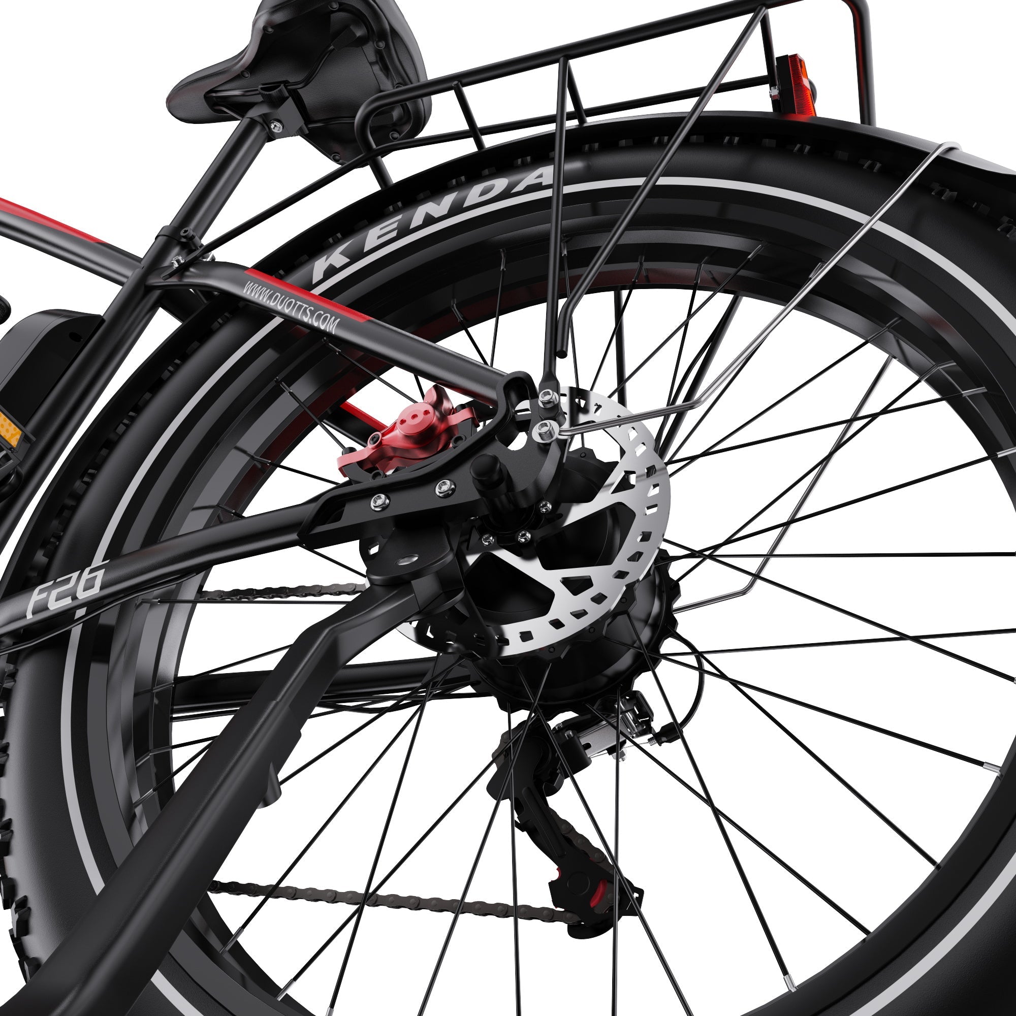 DUOTTS F26 26" Electric Mountain Bike 750W*2 Motors 48V 20Ah Battery