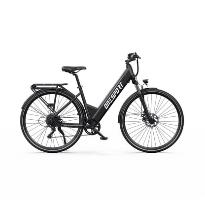 ONESPORT OT12 27.5" City Electric Bike 250W Motor 36V 13Ah Battery Support App