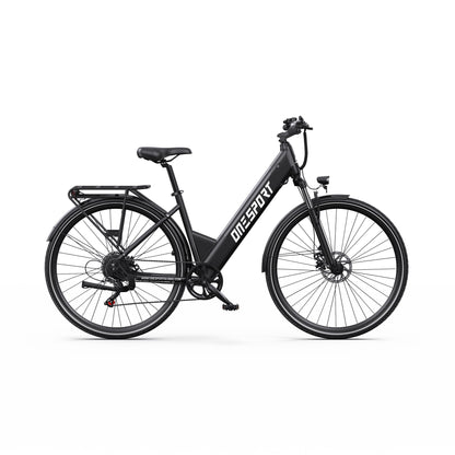 ONESPORT OT12 27.5" City Electric Bike 250W Motor 36V 13Ah Battery Support App